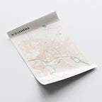 n'djamena, chad map poster - image 4