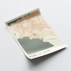 port of spain, trinidad and tobago map poster - image 4