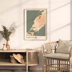 vladivostok russia map poster - image 3