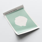 tristan de cunha, united kingdom map poster - image 4