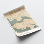 hong kong, china map poster - image 4