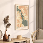 hobart, australia map poster - image 2