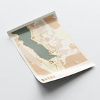 kotor montenegro map poster - image 4