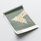 dakar, senegal map poster - image 4