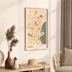 aarhus denmark map poster - image 2