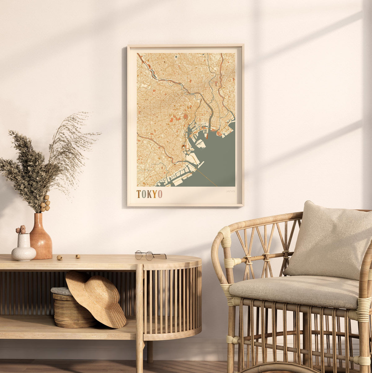tokyo, japan map poster - image 3