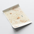 tirana albania map poster - image 4
