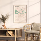 aalborg denmark map poster - image 3