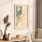 aveiro portugal map poster - image 2