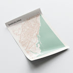 barcelona spain map poster - image 3