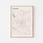 chisinau moldova map poster - image 1