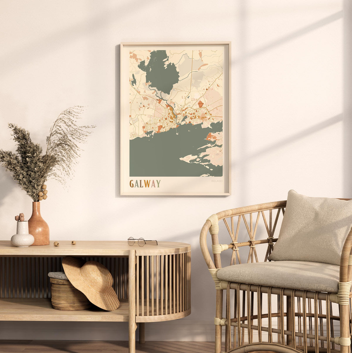 galway ireland map poster - image 3