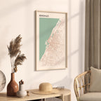 benghazi, libya map poster - image 2