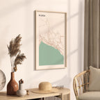 rijeka croatia map poster - image 2
