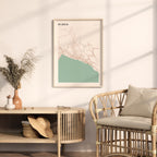 rijeka croatia map poster - image 3