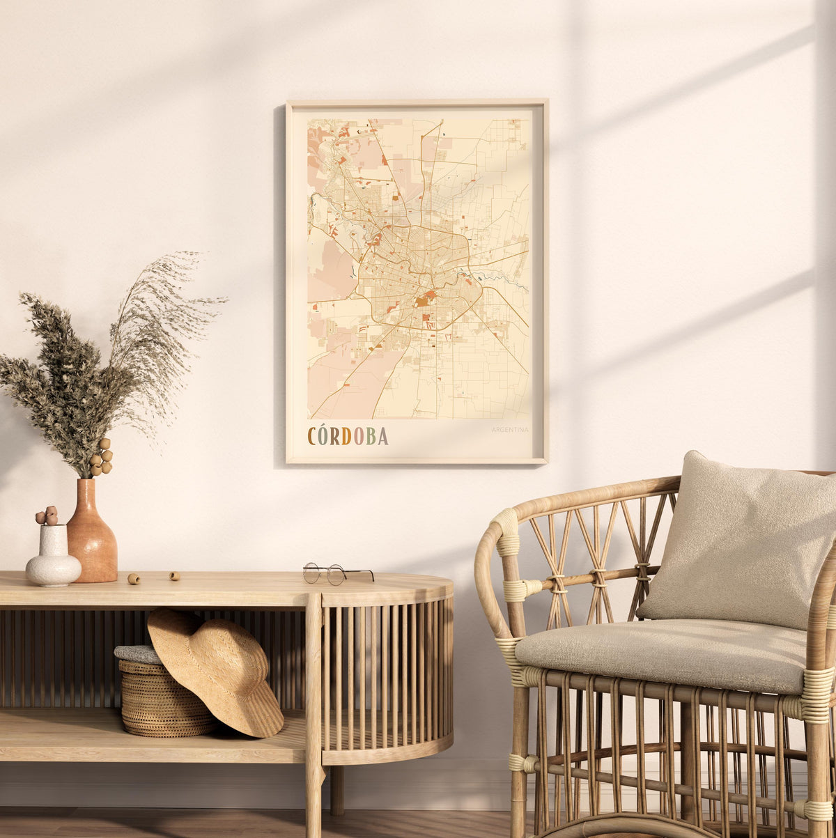 cordoba, argentina map poster - image 3