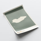 socotra, yemen map poster - image 4