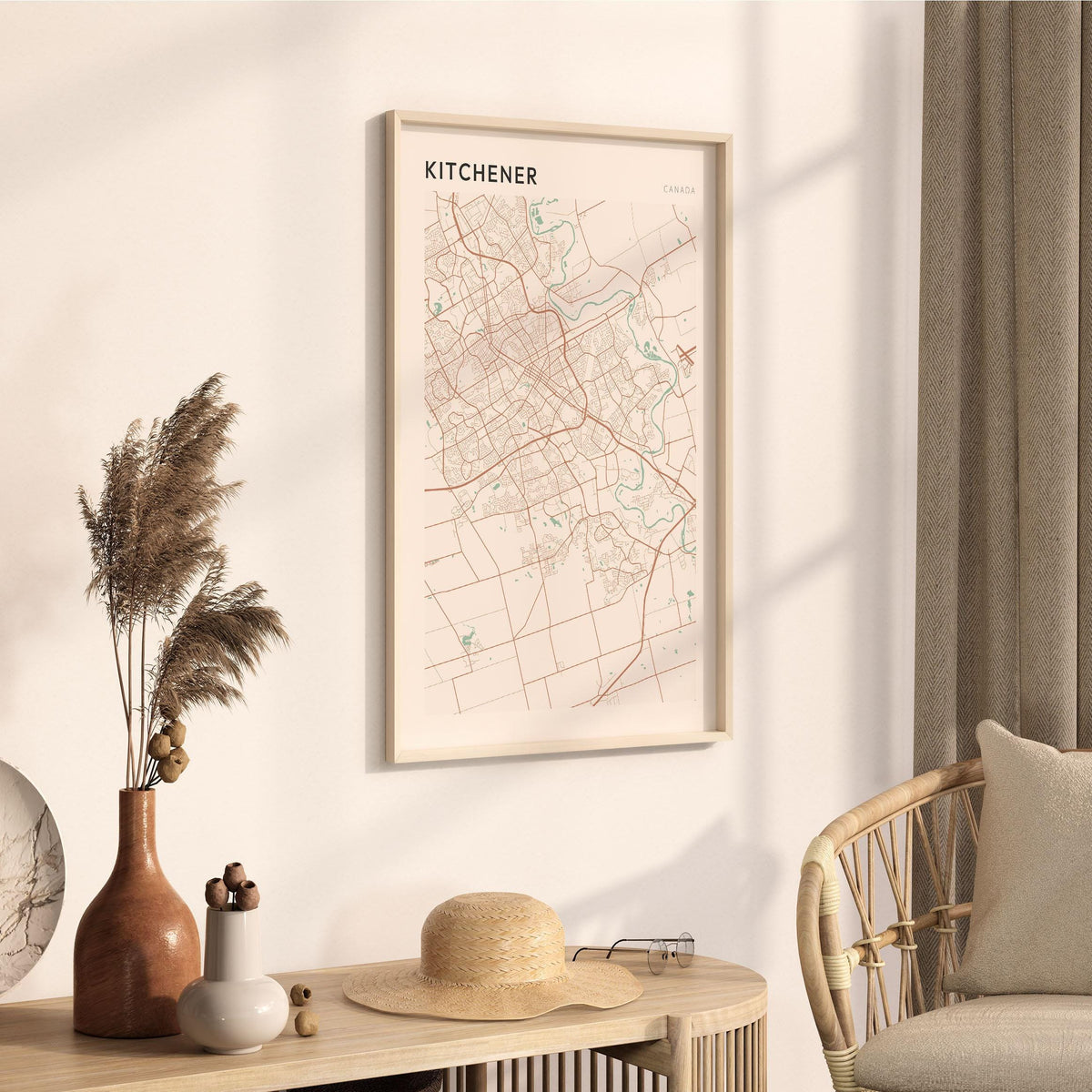kitchener, ontario map poster - image 2