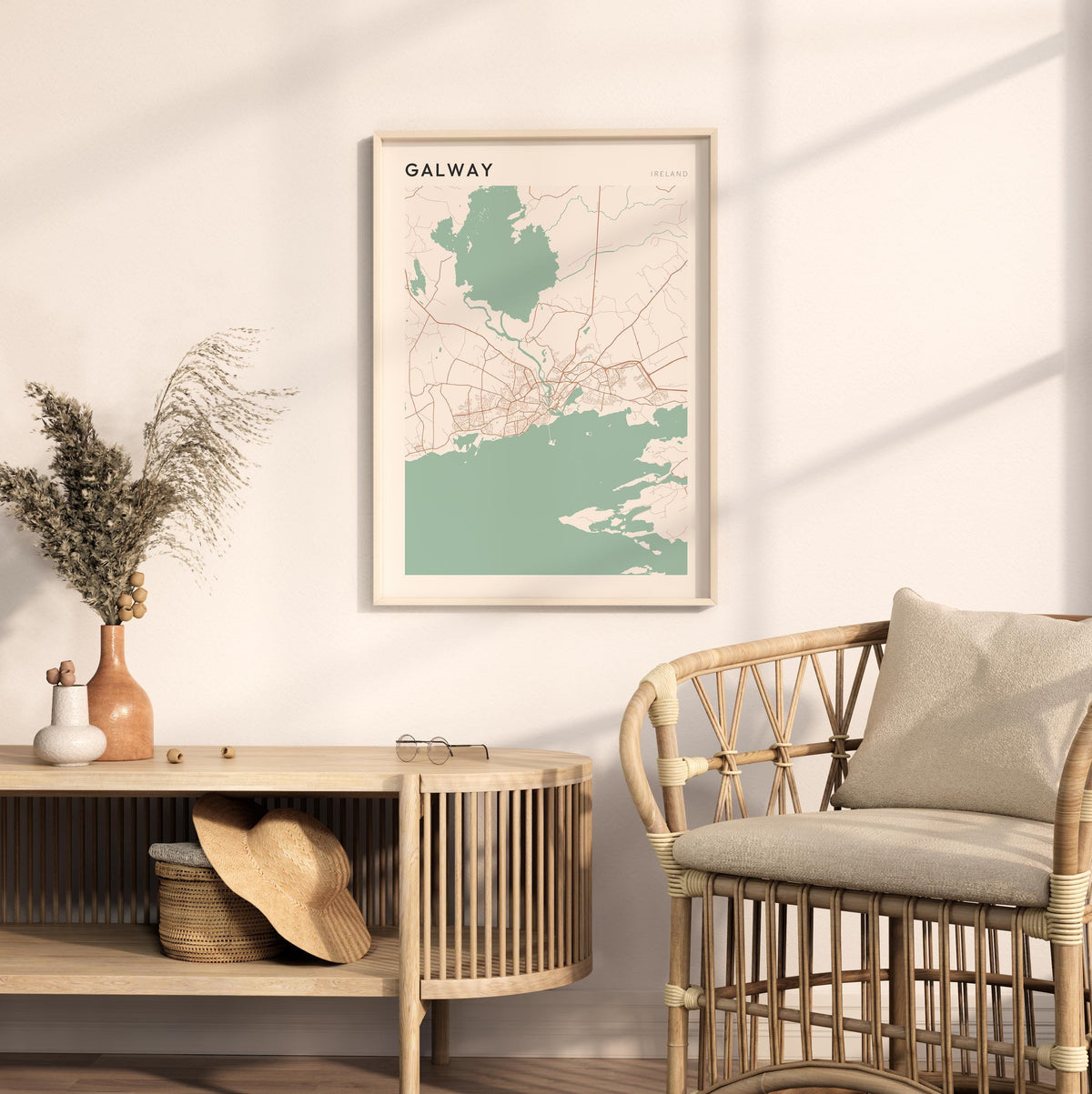 galway ireland map poster - image 3