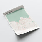 trondheim norway map poster - image 4