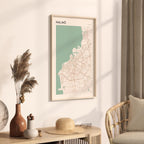malmo sweden map poster - image 2
