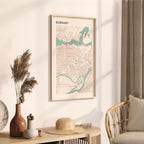 burnaby, british columbia map poster - image 2