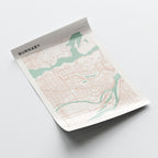 burnaby, british columbia map poster - image 3