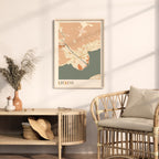 locarno switzerland map poster - image 3