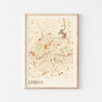 london, ontario map poster - image 1