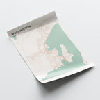 wellington, new zealand map poster - image 3
