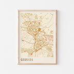 granada spain map poster - image 1