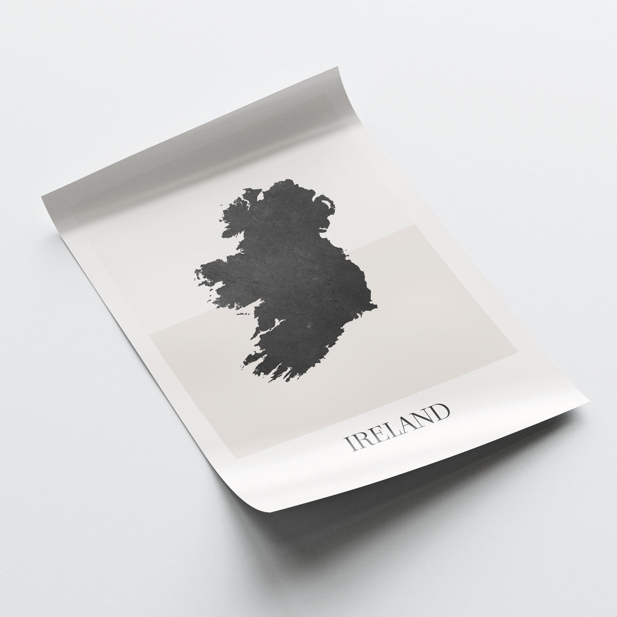 ireland map poster - minimalist boho wall art - digital download - image 4