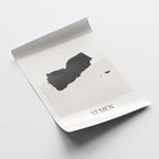 yemen map poster - minimalist boho wall art - digital download - image 4