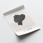 ecuador map poster - minimalist boho wall art - digital download - image 4