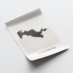 uzbekistan map poster - minimalist boho wall art - digital download - image 4