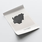 niger map poster - minimalist boho wall art - digital download - image 4