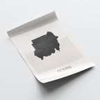 sudan map poster - minimalist boho wall art - digital download - image 4
