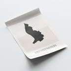 liechtenstein map poster - minimalist boho wall art - digital download - image 4