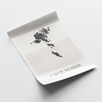 faroe islands map poster - minimalist boho wall art - digital download - image 4