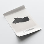 el salvador map poster - minimalist boho wall art - digital download - image 4