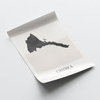 eritrea map poster - minimalist boho wall art - digital download - image 4