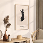 finland map poster - minimalist boho wall art - digital download - image 2