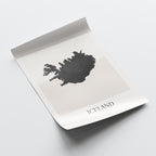 iceland map poster - minimalist boho wall art - digital download - image 4