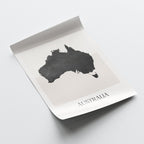 australia map poster - minimalist boho wall art - digital download - image 4