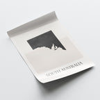 south australia australia map poster - minimalist boho wall art - digital download - image 4