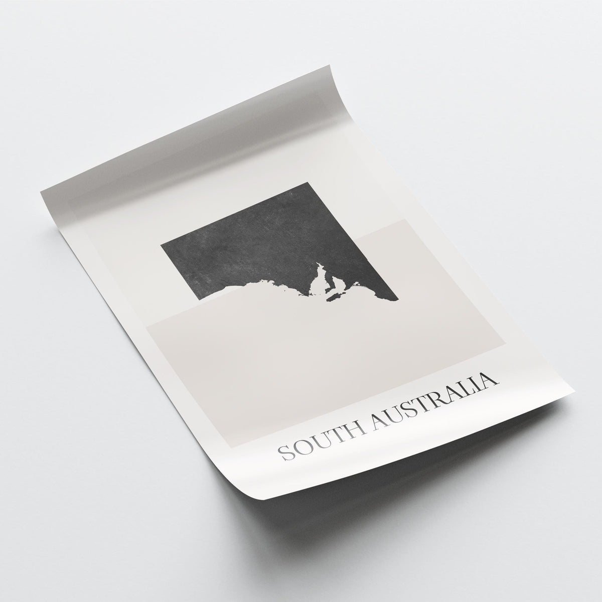 south australia australia map poster - minimalist boho wall art - digital download - image 4