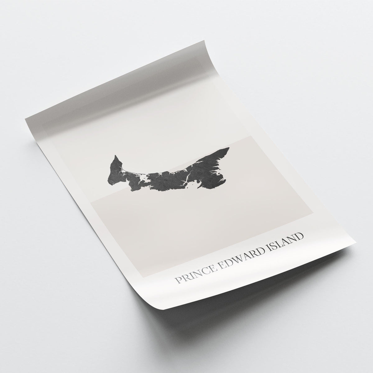 prince edward island canada map poster - minimalist boho wall art - digital download - image 4