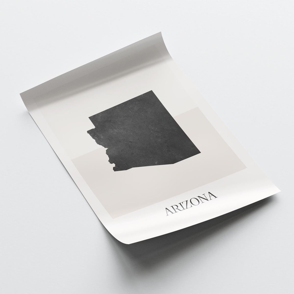 arizona usa map poster - minimalist boho wall art - digital download - image 4