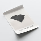 south carolina usa map poster - minimalist boho wall art - digital download - image 4