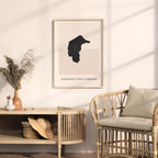 australian capital territory australia map poster - minimalist boho wall art - digital download - image 3